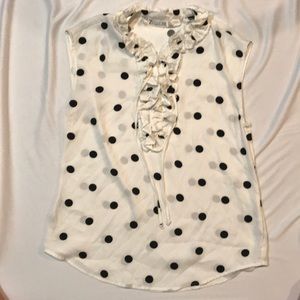 Polkadot work top